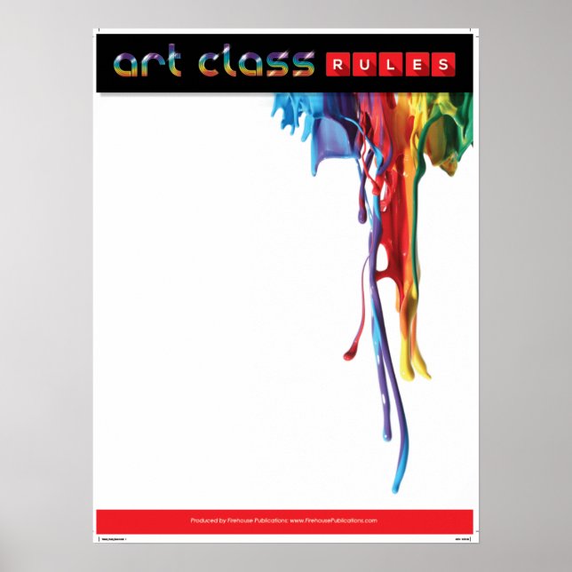 Gör Reglerna - tomt Poster (Framsidan)