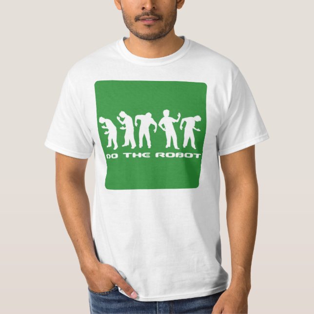 gör roboten tee shirt (Framsida)
