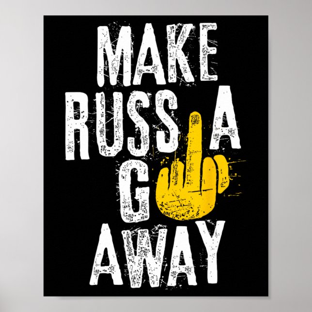 Gör Ryssland Borta  Poster (Framsidan)