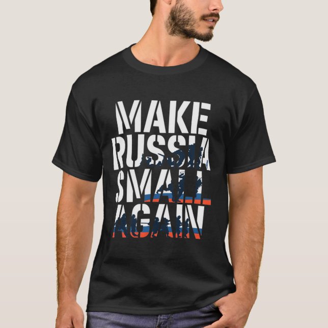 Gör Ryssland Liten Igen 2  T Shirt (Framsida)