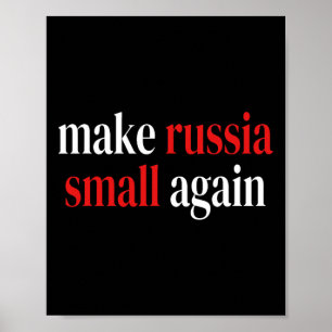 Gör Ryssland Liten Igen Ära åt Ukraina Slava Ukr Poster