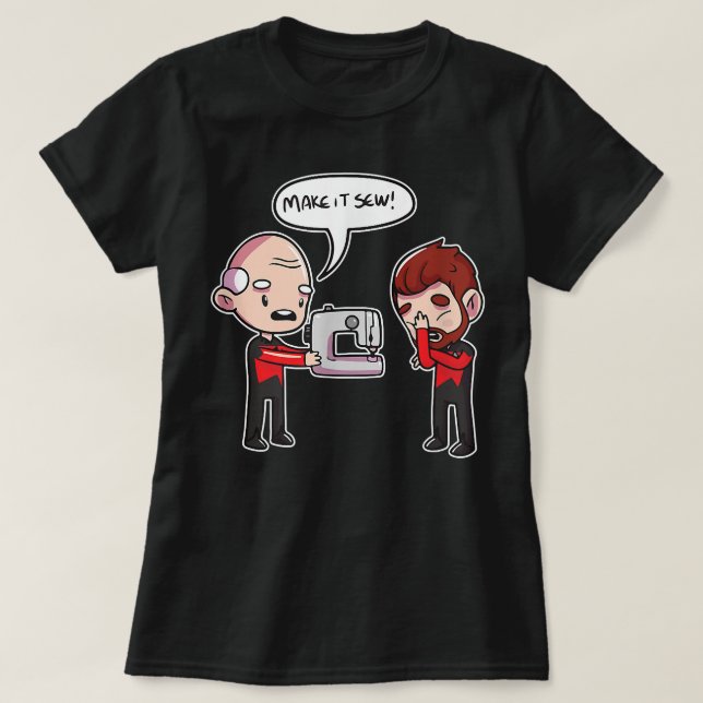 Gör så att det ser ut T T Shirt (Design framsida)