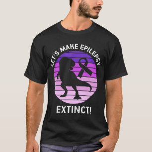 Gör så att epilepsi Utdödar medvetandegörande barn T Shirt