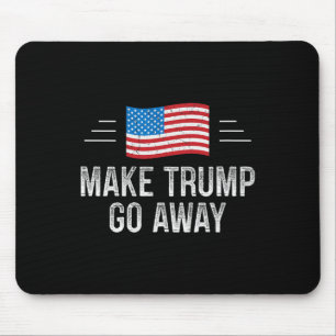 Gör så att Trump försvinner - Vintage stil - Musmatta
