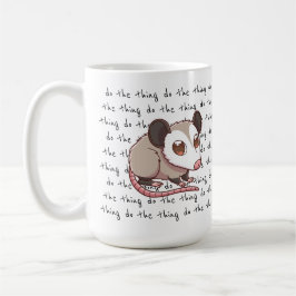 Gör Sak den Motiverande opossum Mugg? Kaffemugg