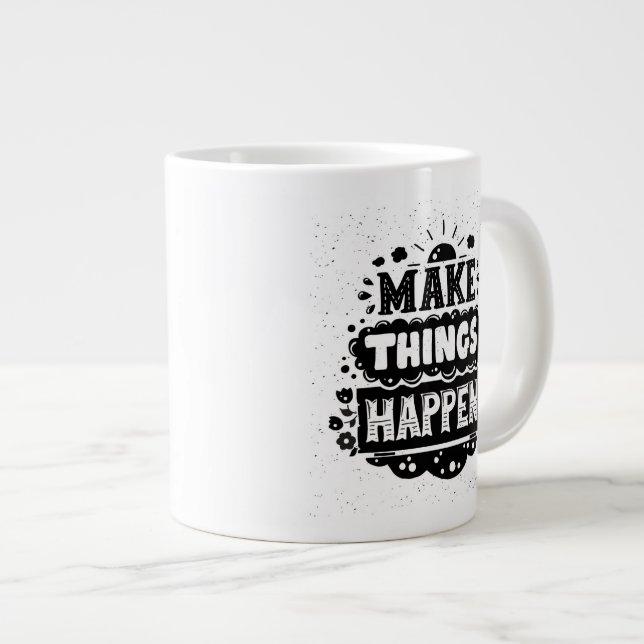 Gör Sak till verklighet Jumbo Mugg (Framsida höger)