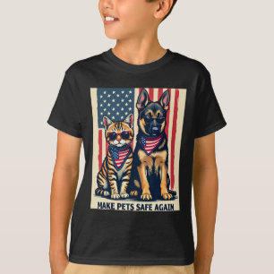 Gör sällskapsdjuren Säkra igen till trumma för tru T Shirt