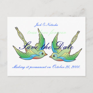 Gör sann kärlek bestående meddelande vykort