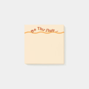 Gör sånt här... post-it block