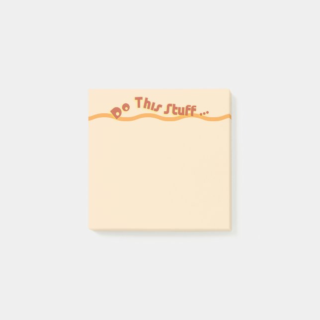 Gör sånt här... post-it block (Framsida)