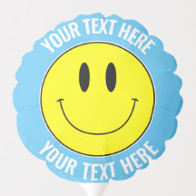 Gör, Skapa din egen Smilie Blue Party-ballong