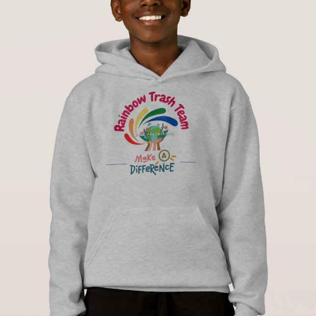 Gör skillnad för boys t shirt (Framsida)