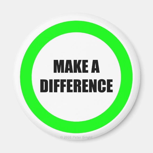 Gör skillnad - Magnet (Framsidan)