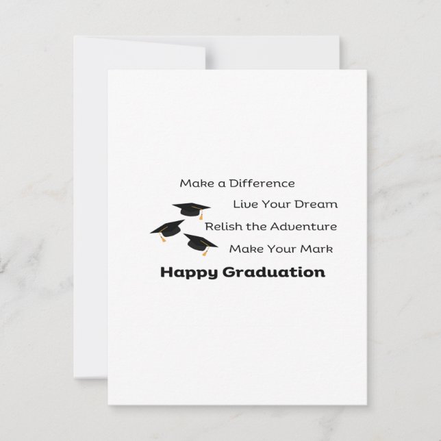 Gör skillnad på Studenten Julkort (Framsida)