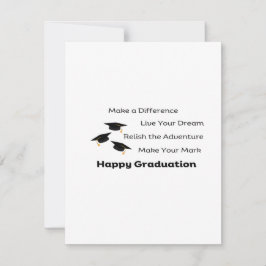 Gör skillnad på Studenten Julkort