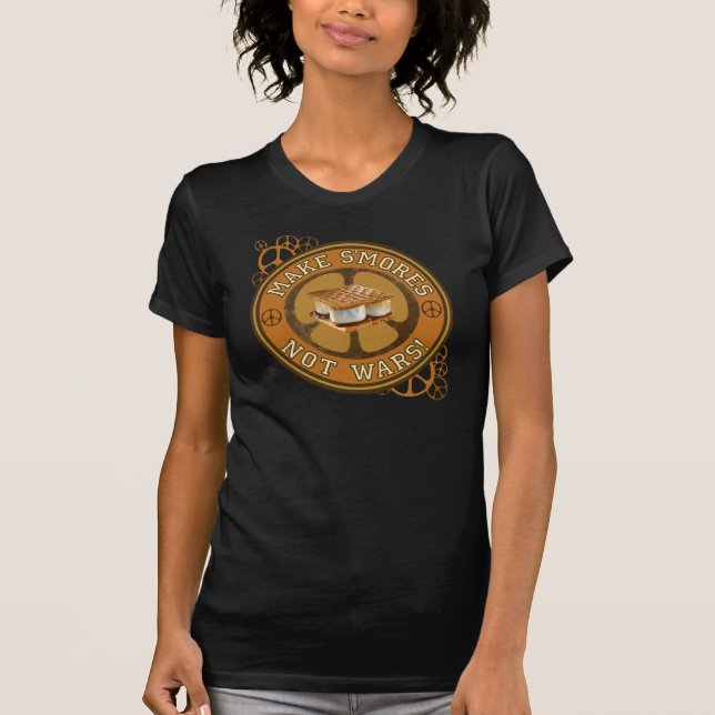 Gör Smores inte krig Tee Shirt (Framsida)