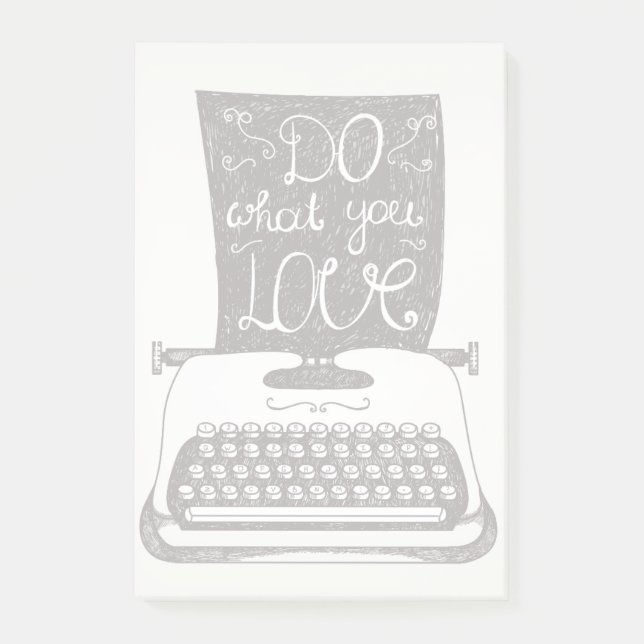 Gör som du gör Kärlek Post-it Block (Framsida)