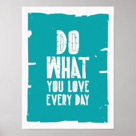Gör som du gör Kärlek varje dag Poster