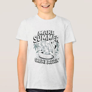 Gör sommartid Underbar igen, roligt att Flyta Trum T Shirt
