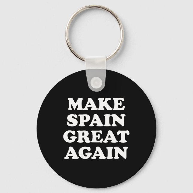 Gör Spanien Stort Igen Parodi  Nyckelring (Framsida)