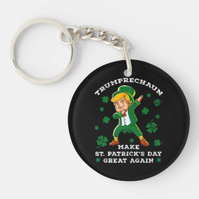 Gör St Patrick's Day Stor Igen Roligt Trump (Framsidan)