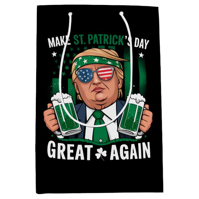 Gör St Patrick's Day Stort Igen Irländsk Trump (Framsidan)
