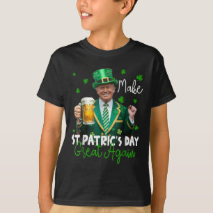 Gör St patricks day Underbar igen amerikansk Shamr T Shirt