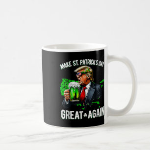 Gör St patricks day Underbar igen, håll ned Manar  Kaffemugg