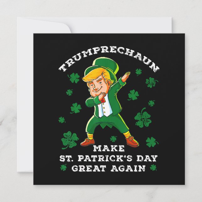 Gör St patrick's day Underbar igen, lustigt (Framsida)
