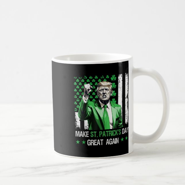 Gör St patricks day Underbar igen, lustigt Kaffemugg (Höger)