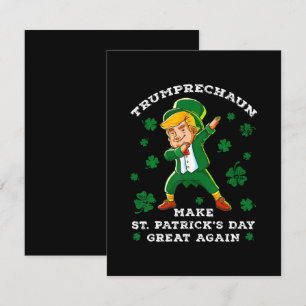 Gör St patrick's day Underbar igen, lustigt Tilläggskort