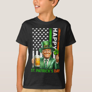 Gör St patricks day Underbar igen, roligt Trump Ma T Shirt