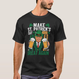 Gör St patrick's day Underbar igen T Shirt