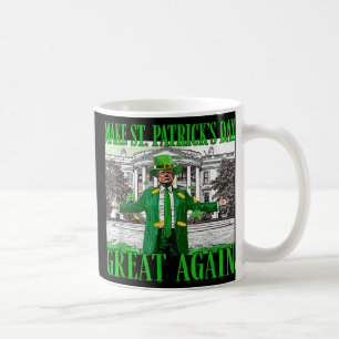 Gör St. Patricks Day Underbar igen till en fin tru Kaffemugg