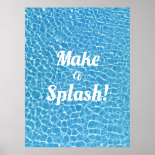 Gör Stänk till motiv Poster