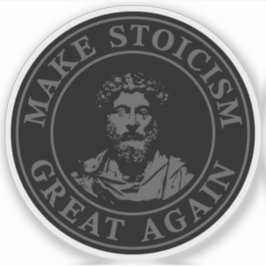 Gör Stoicismen Underbar igen (grått) Klistermärken
