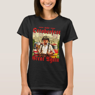 Gör Stor Igen Trump Tysk Öl Parti Prost _1 T Shirt