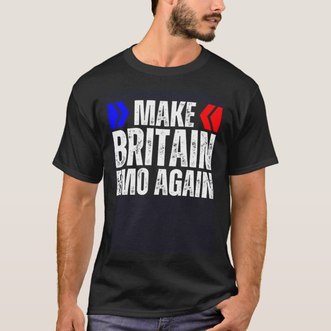 Gör Storbritannien till sändare igen, låt fortfara T Shirt (Framsida)