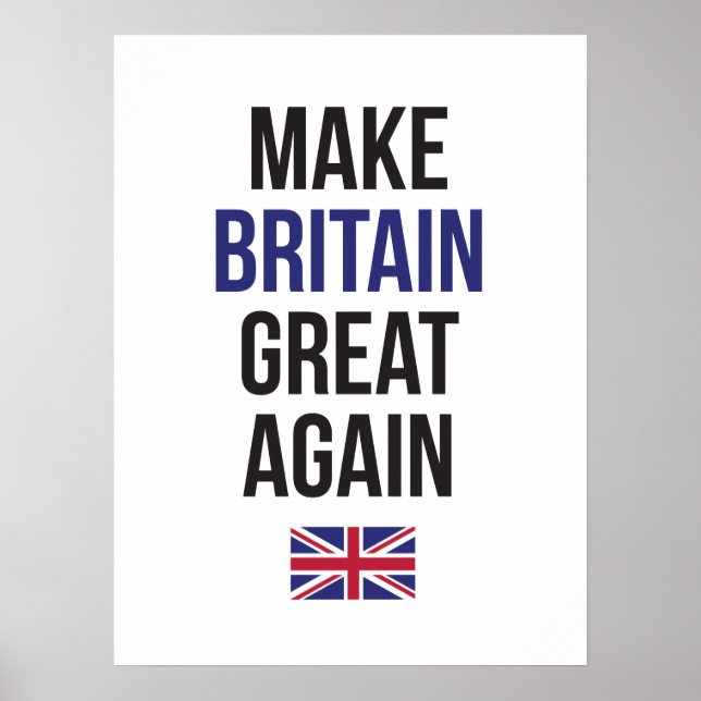 Gör Storbritannien till Underbar igen, Förenade ku Poster (Framsidan)