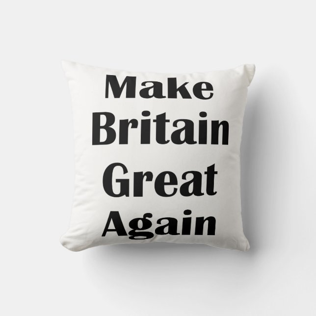 Gör Storbritannien Underbart igen Kudde (Framsida)