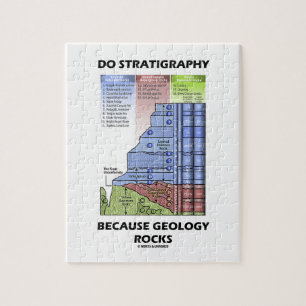 Gör Stratigraphy, därför att geologi vaggar Pussel