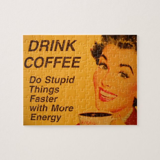 Gör Stupid Sak snabbare Pussel (Horisontell)