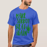 Gör Sukkot Underbar igen judisk Sukkah Harvest Lul T Shirt<br><div class="desc">Gör Sukkot Underbart igen judisk Sukkah Harvest Lulav Etrog.Sukkot Mode med handflatan gren för alla som gillar att fira traditionella judefestivaler och helgdag i judendom på ett festligt sätt och för alla som har hebreisk kultur och trosritualer</div>