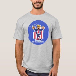 GÖR T-shirt för Trump-Tecknaden