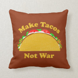 Gör Tacos inte Krig Kudde