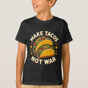 Gör Tacos inte till Krig Tacos-presenter för fina T Shirt
