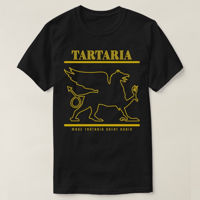 GÖR TARTARIA UNDERBART IGEN T SHIRT (Design framsida)