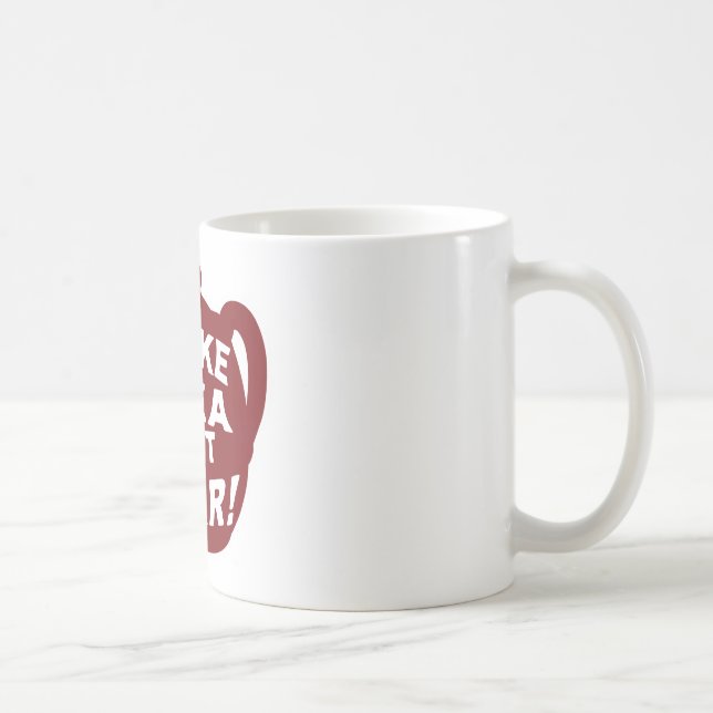 Gör Tea att inte kriga v8 Kaffemugg (Höger)