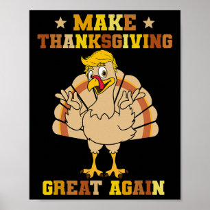 Gör Thanksgivingarna Underbara igen till Turkiets Poster