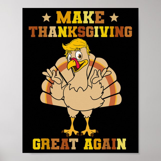 Gör Thanksgivingarna Underbara igen till Turkiets  Poster (Framsidan)